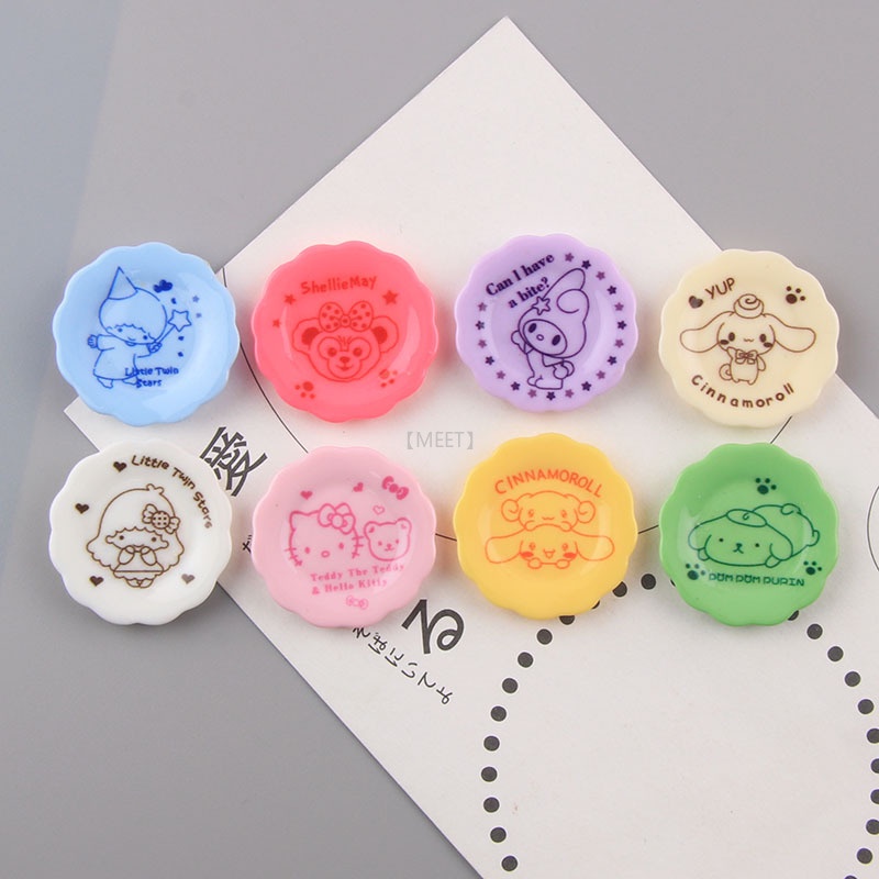 [Met] 1 Cái / Gói Vật Liệu Resin Hoạt Hình Shiwan Làm Trang Sức Thủ Công DIY