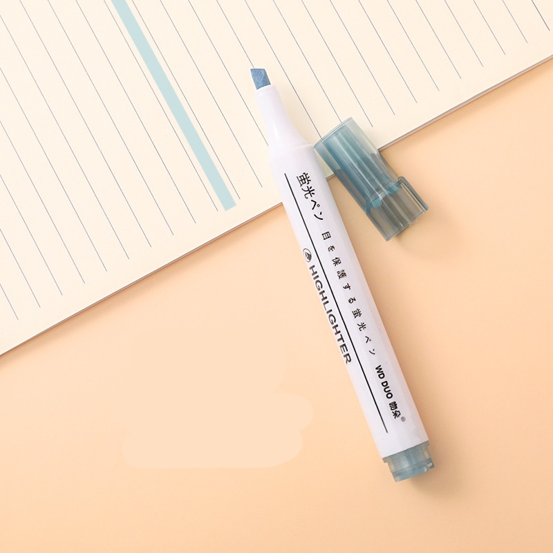 Morandi Bút Đánh Dấu Hai Đầu Mềm Mại Màu Sáng Dành Cho Học Sinh bộ bút nhớ highlight bút đánh dấu highlight bút nhớ nhiều màu