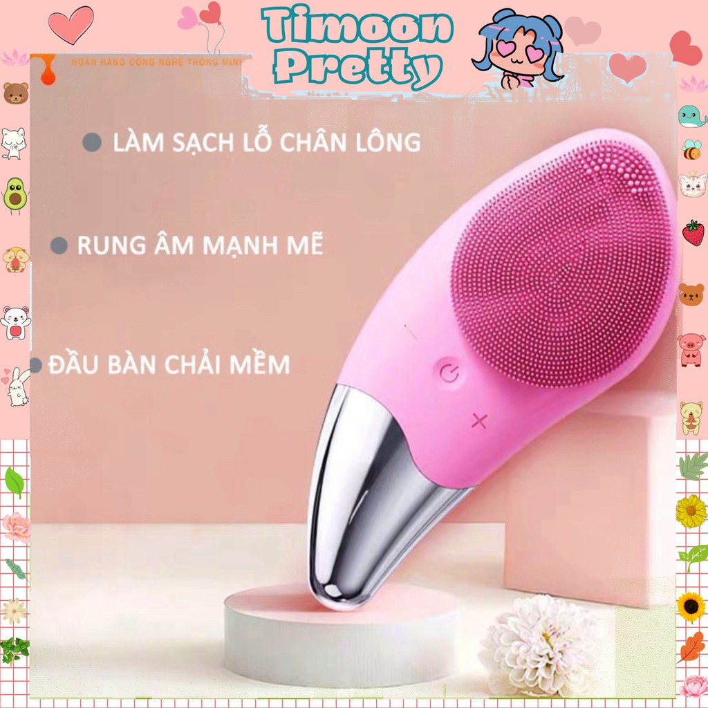 MÁY RỬA MẶT AIKEDILI SONIC FACIAL BRUSH - SẠC USB - Có Chống Nước . Hot