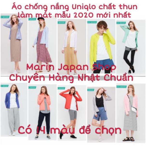 (AUTH,CHUẨN NHẬT) Áo chống nắng Uniqlo Chất vải làm mát Airism Nhật Bản  ྇ ˇ