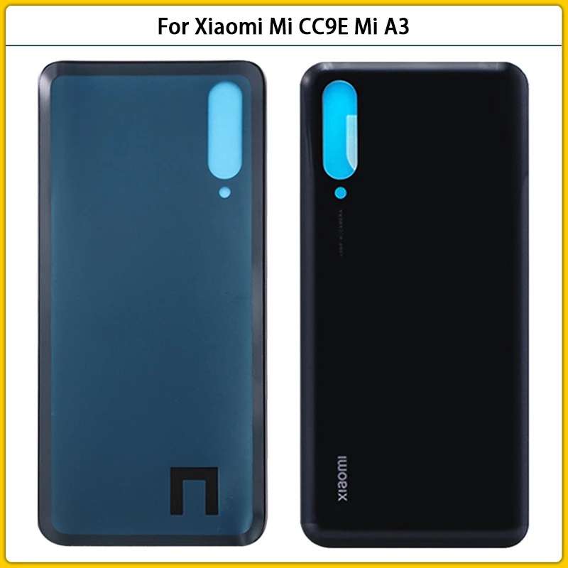 Nắp Lưng Điện Thoại Mặt Kính 3D Thay Thế Cho Xiaomi Mi A3 6.09"