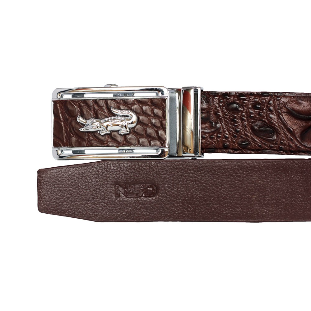 Thắt Lưng Da Cá Sấu Liền DL LEATHER