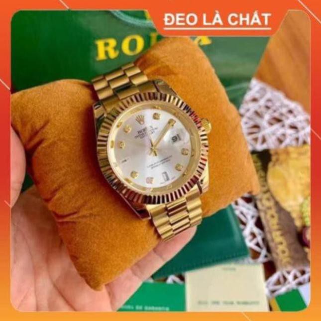 Đồng hồ nam rolex dây đặc thép không rỉ không bay màu - MTP-STORE  leocamwatch