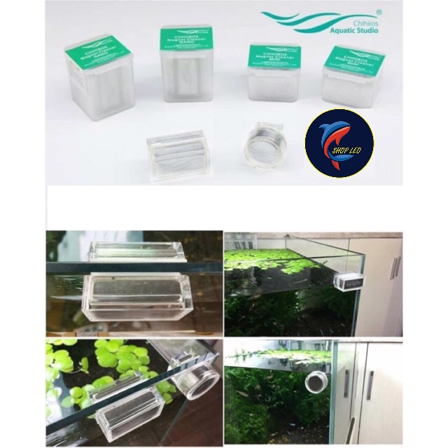 Cọ bể nam châm chihiros - cọ bể nano - Nam châm Chihiros nano - Mini - phụ kiện cá cảnh - shopleo