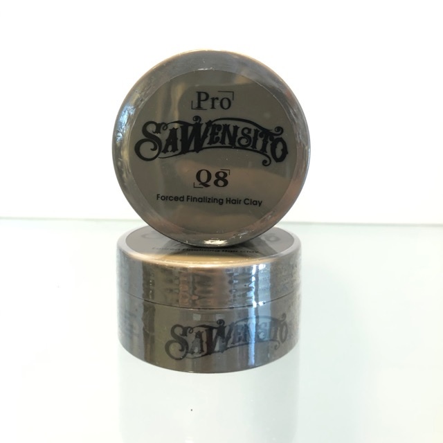Combo Sáp Vuốt Tóc Nam Sáp SAWENSITO Q8 và Gôm Xịt Tóc 320ml