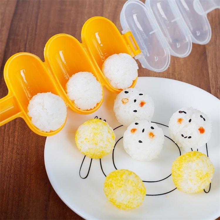 Khuôn Làm Cơm Nắm / Sushi Mini Hình Hoạt Hình Sáng Tạo DIY