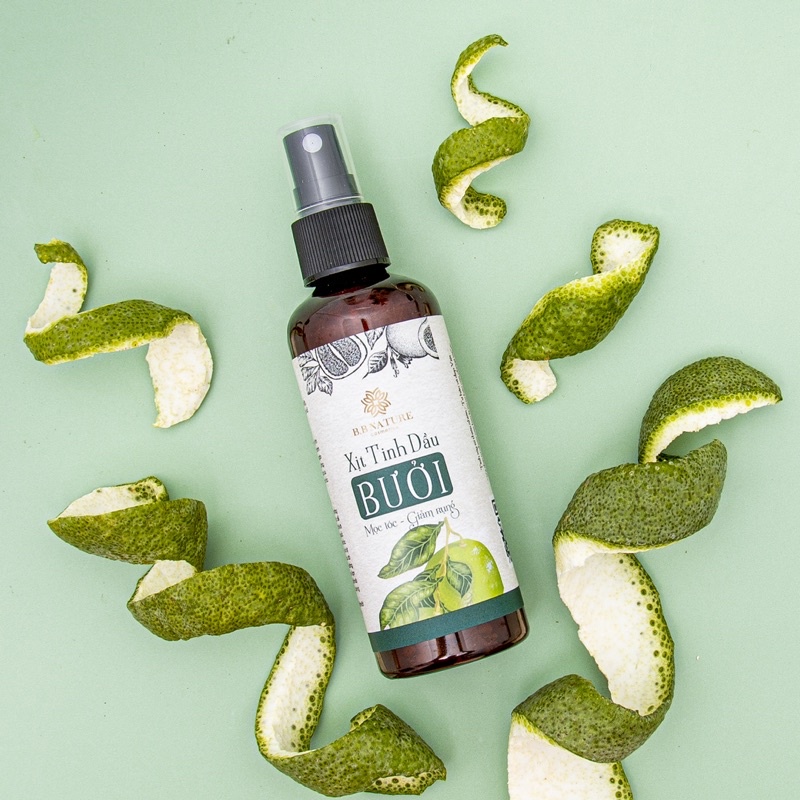 Xịt Dưỡng Tóc Tinh Dầu Bưởi Thiên Nhiên - B.B Nature - Kích Thích Nang Mọc Tóc