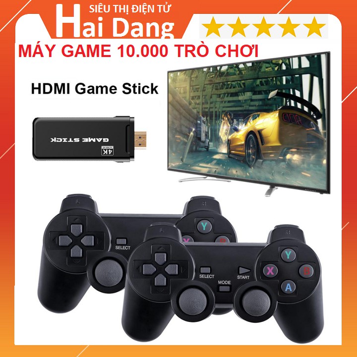 Máy Game PS3000, 4K HDMI - Không Dây Có Sẵn 10.000 Trò Chơi Và Máy 3500 Trò Chơi