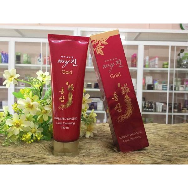 Sữa Rửa Mặt Hồng Sâm Đỏ My Gold 130ml - Hts.cosmetic
