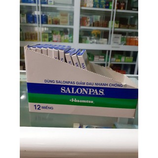 Cao dán salonpas (túi 10 miếng)