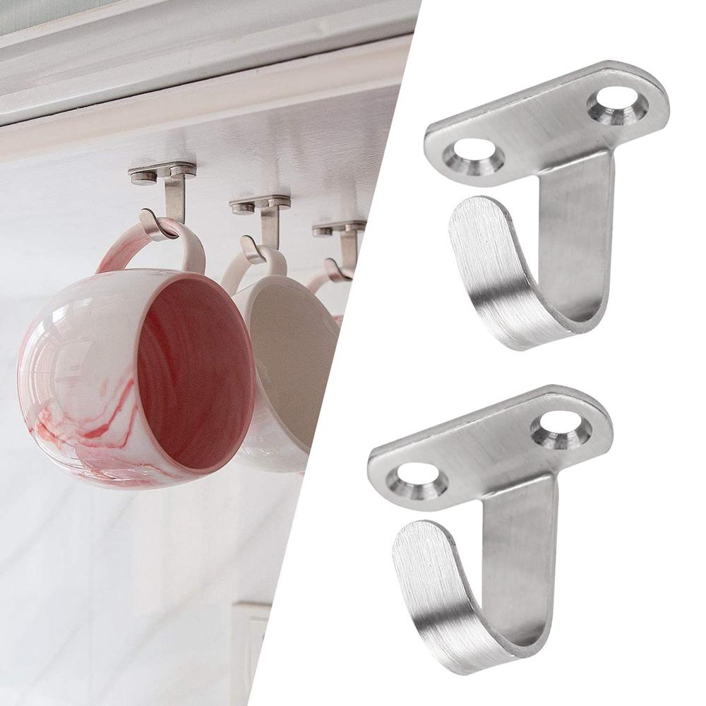Giá Đỡ Móc Treo Đồ Hình Chữ J Gắn Trần Nhà Tắm Tiện Dụng