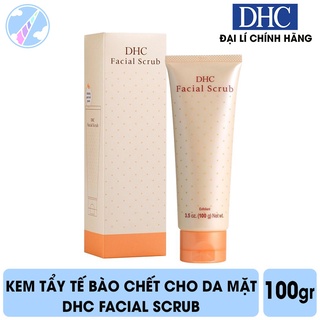 Kem Tẩy Tế Bào Chết Cho Da Mặt DHC Facial Scrub 100g