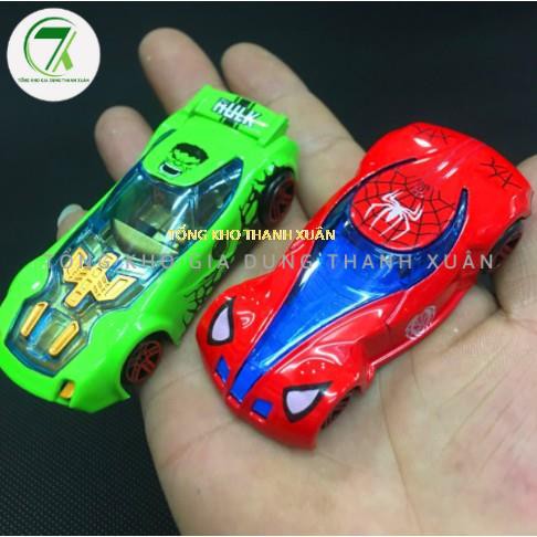 Đồ chơi mô hình xe ô tô sắt Avenger, hộp 10 xe siêu nhân anh hùng bằng sắt cực đẹp, siêu bền dành cho các bé