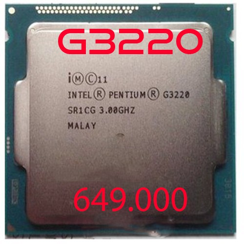 (SIÊU KM) CPU INTEL G3220 LẮP CHO H81