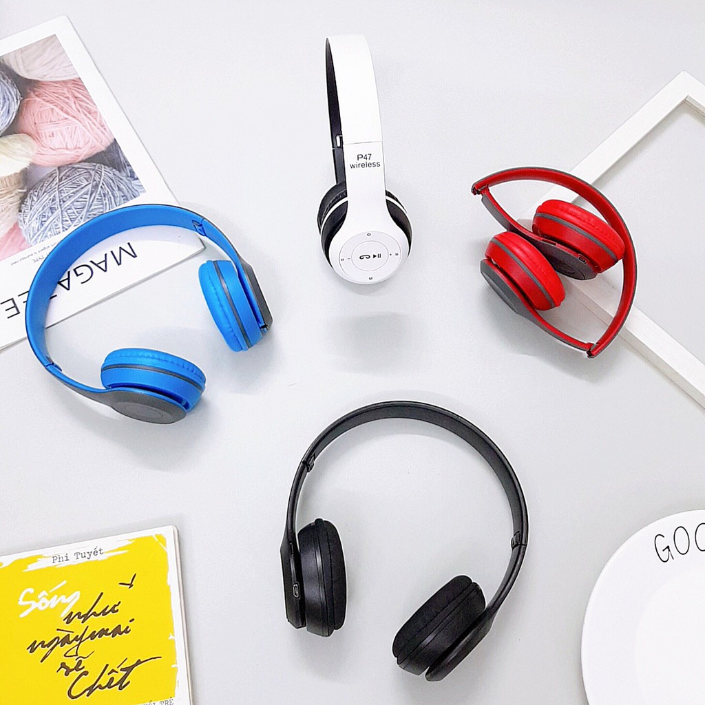 Tai nghe vòng đầu Bluetooth không dây P47