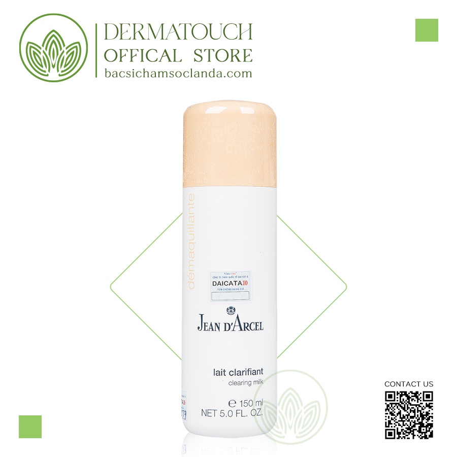 Sữa rửa mặt dành cho da dầu mụn Jean D'Arcel Clearing