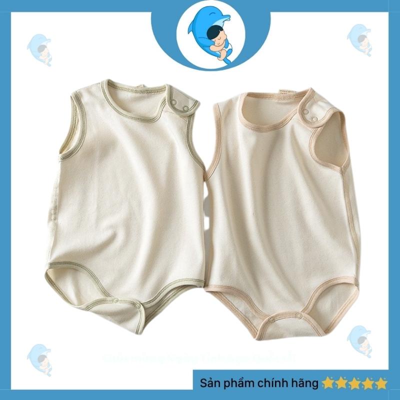 Bộ body đùi bodysuit liền thân đáng yêu cho bé trai bé gái sơ sinh 100% cotton cao cấp xuất Nhật