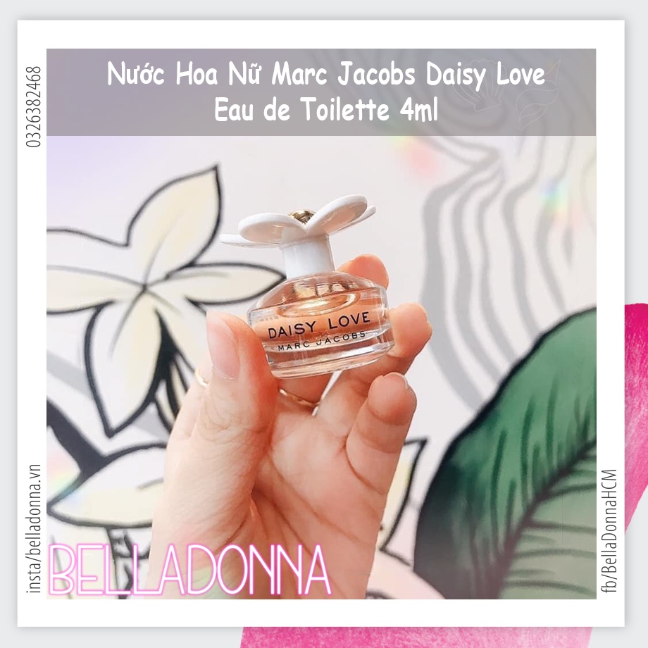 Nước Hoa Nữ Mini Marc Jacobs Daisy Love Eau de Toilette 4ml