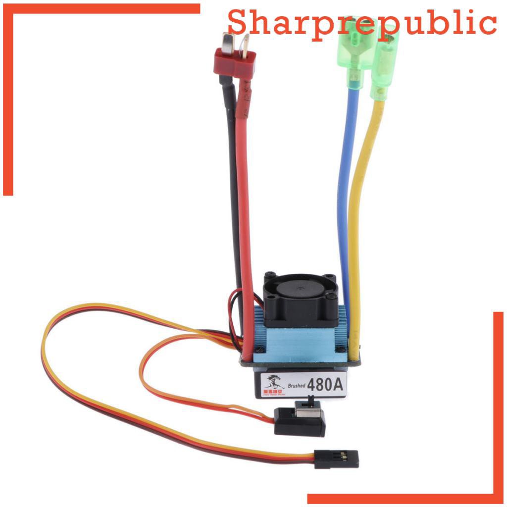 Bộ Điều Khiển Tốc Độ 480a Esc Cho Động Cơ 540 / 550 / 775