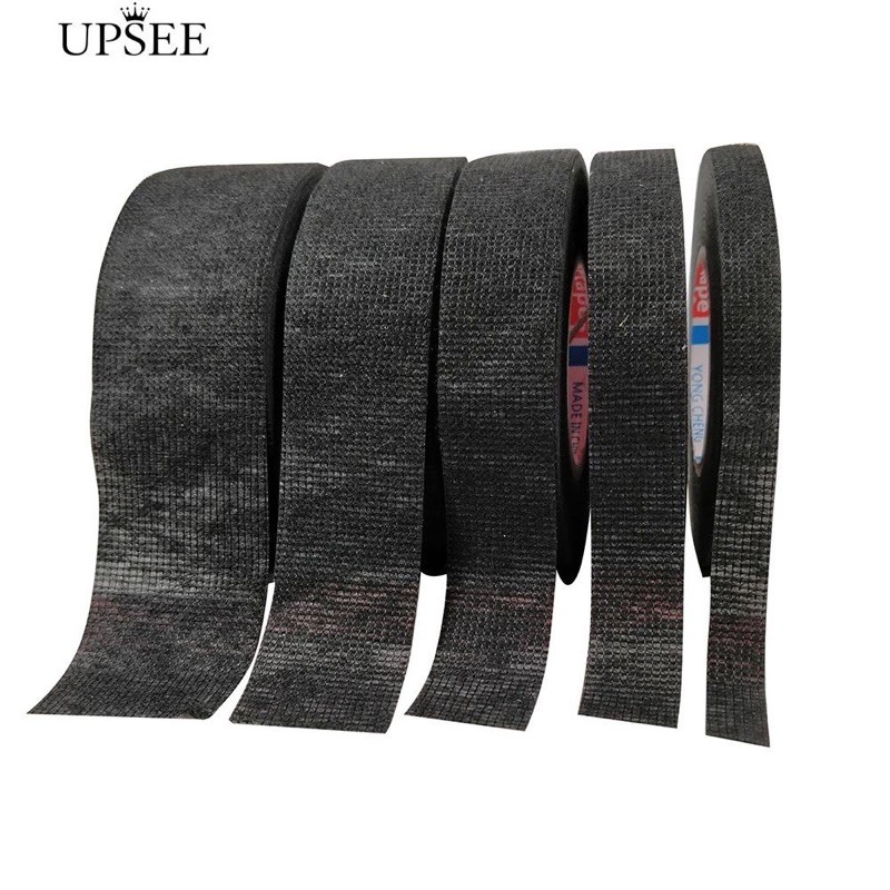 Cuộn băng keo vải chống cháy quấn dây điện kích thước 19mm x 15m tiện dụng chất lượng cao