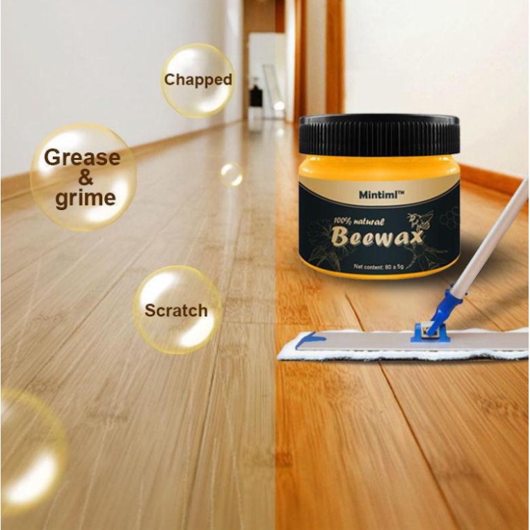 Sáp Đánh Bóng Đồ Gỗ Beewax Đa NăngSáp Tự Nhiên Làm Bóng Bàn Ghế Gỗ, Tủ Gỗ, Sàn Gỗ.ĐTCA