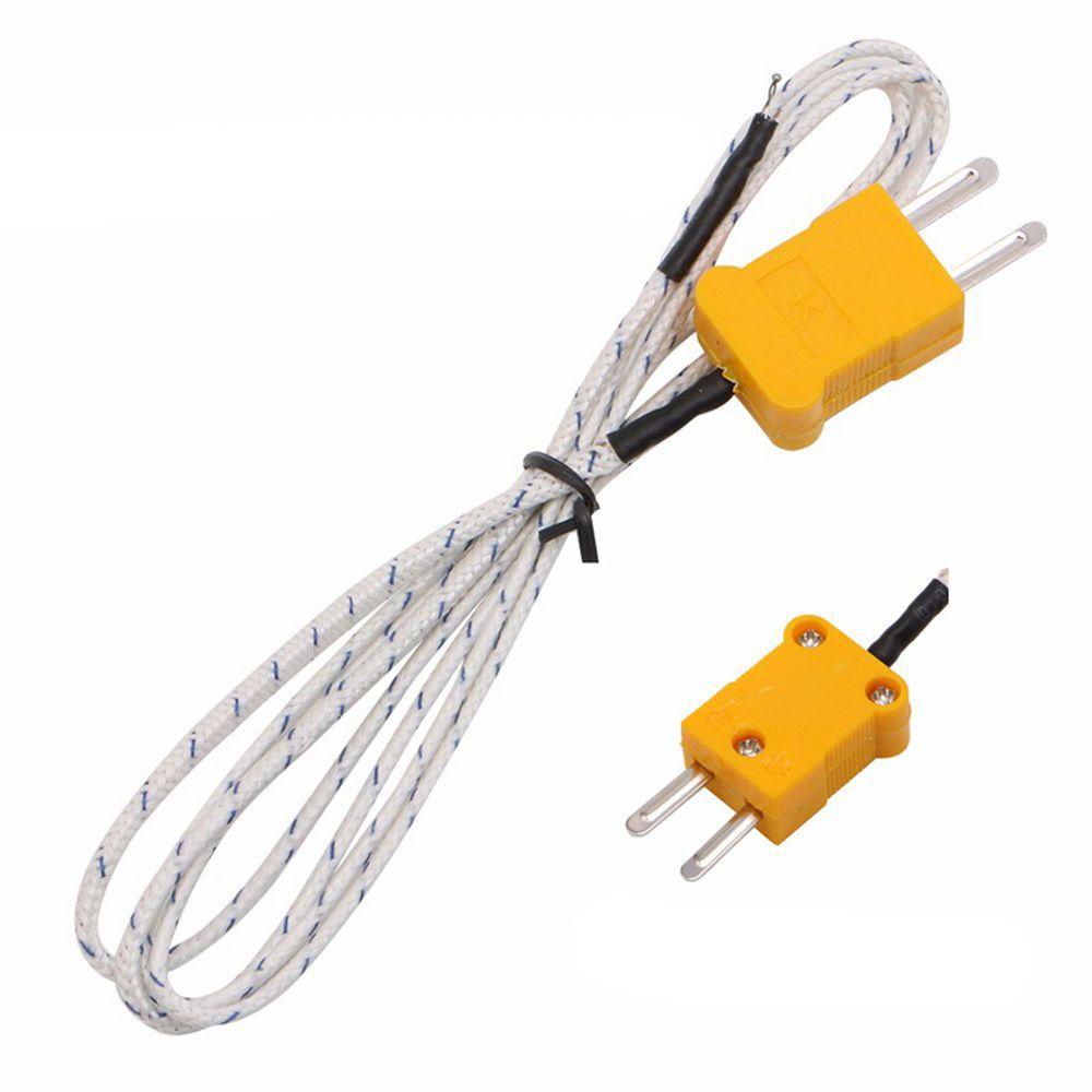 Dây Cáp Đầu Dò Chất Lượng Cao 0 °C - 400 °C Bề Mặt 4 / 5 / 6M Dài K-type TP-01
