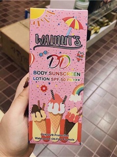 Kem chống nắng make up body wannuts