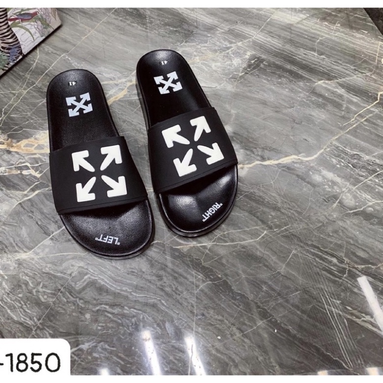 Dép off white cao cấp hè 2022 cao su,Dép nam off white 2022