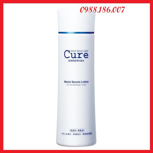 Nước hoa hồng Cure Moist Serum Lotion 180ml Nhật Bản