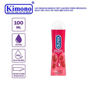Gel bôi trơn Durex Play Strawberry 100ml