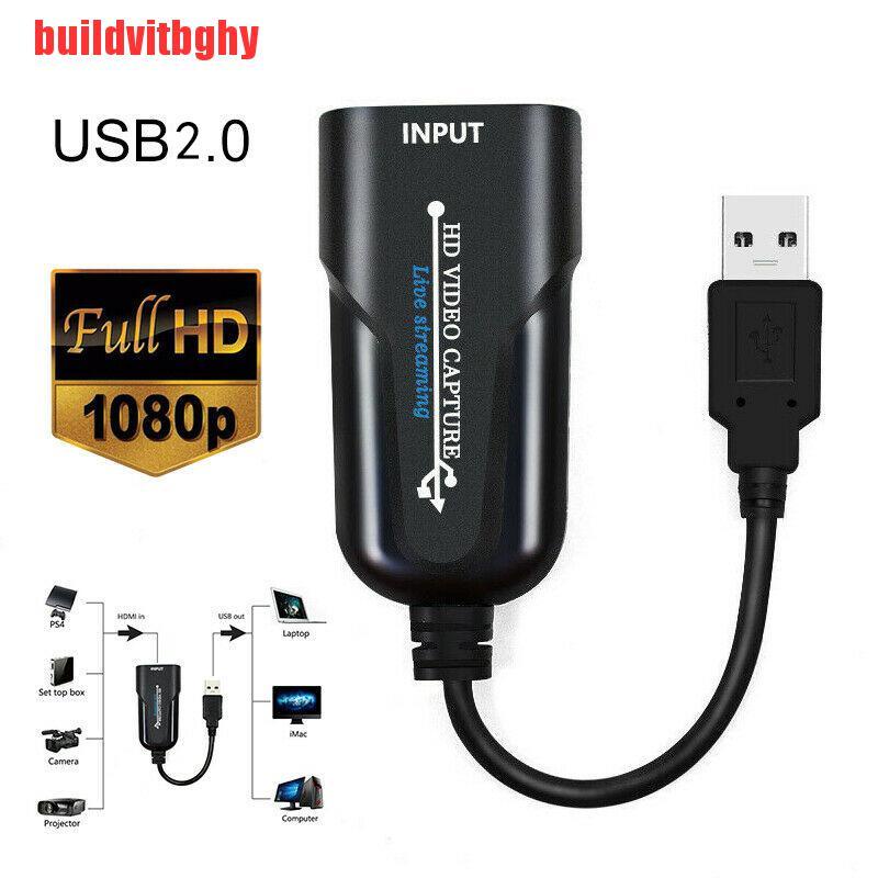 Đầu Chuyển Đổi Thẻ Game Usb 2.0 Hdmi 1080p