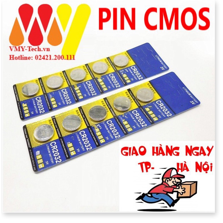 📈 PIN CMOS MÁY TÍNH ĐỂ BÀN - PC, LAPTOP Camera .. CR2032