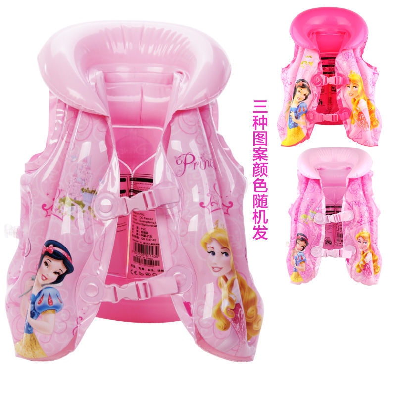 ♛Áo Phao Bơi Không Tay In Hình Disney Dành Cho Trẻ Em