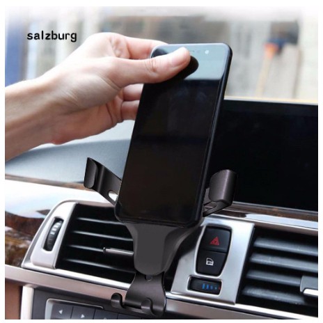 Giá đỡ điện thoại kẹp tam giác chữ Y gắn khe điều hòa máy lạnh lỗ thông gió ô tô xe hơi thời trang | BigBuy360 - bigbuy360.vn