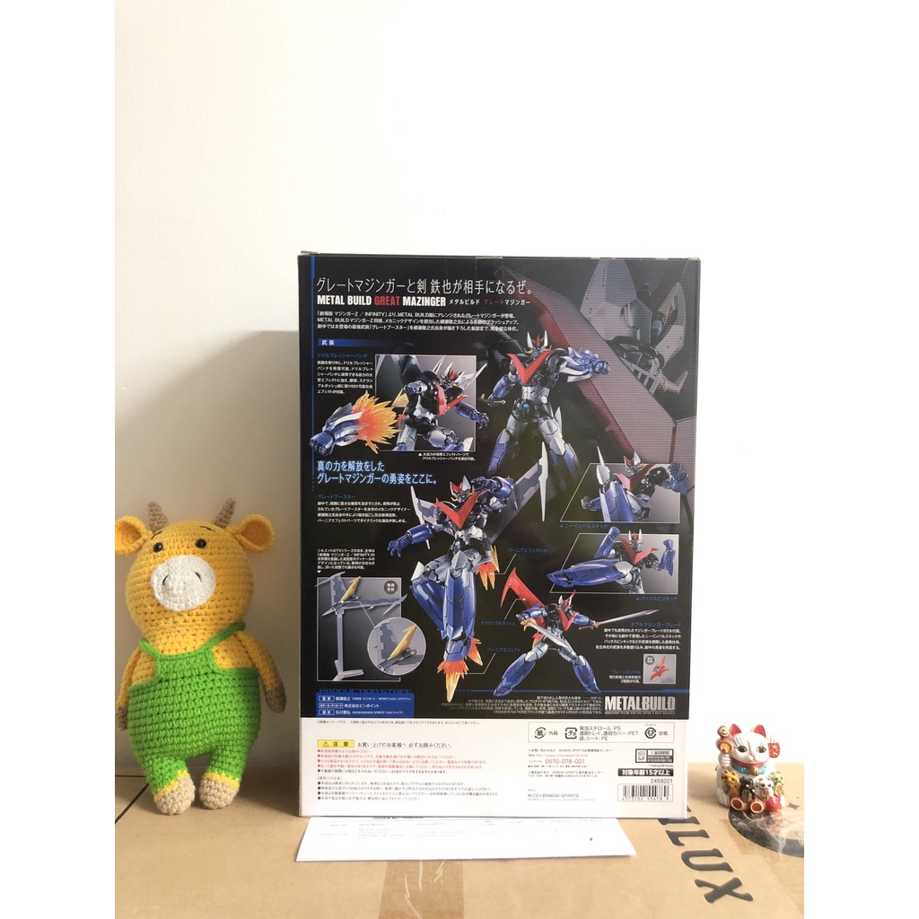 Mô Hình METAL BUILD GREAT MAZINGER Bandai