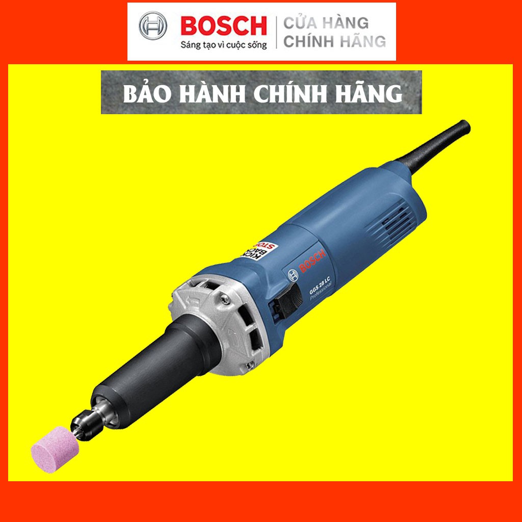 [CHÍNH HÃNG] Máy Mài Thẳng Bosch GGS 28 LC (6MM-650W) Giá Đại Lý Cấp 1, Bảo Hành Tại Các TTBH Toàn Quốc