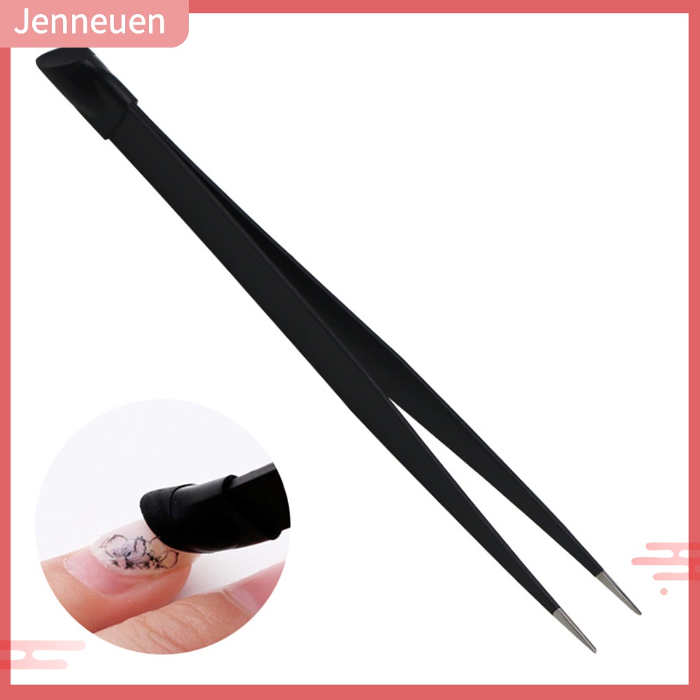 Nhíp Hai Đầu Đính Đá Trang Trí Móng Tay Nghệ Thuật Bằng Thép Không Gỉ