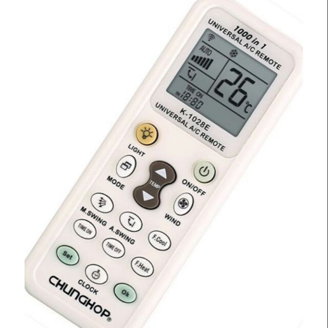 REMOTE MÁY LẠNH ĐA NĂNG CHUNGHOP