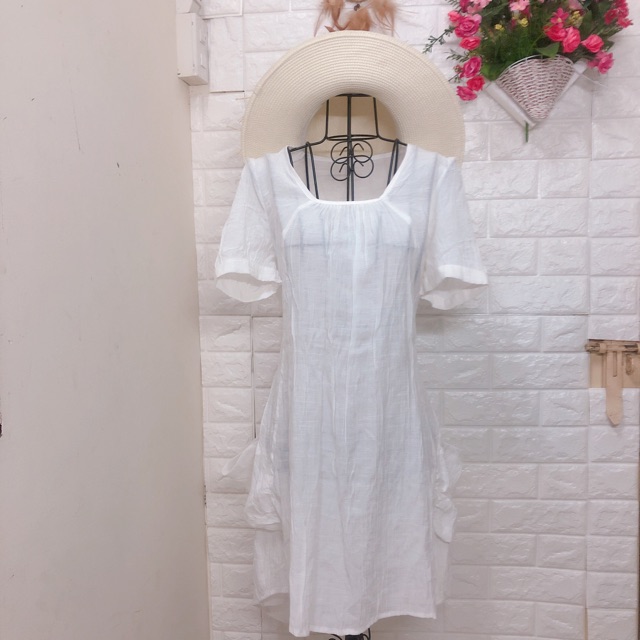 Thanh lý đầm xô trắng xoè Korea