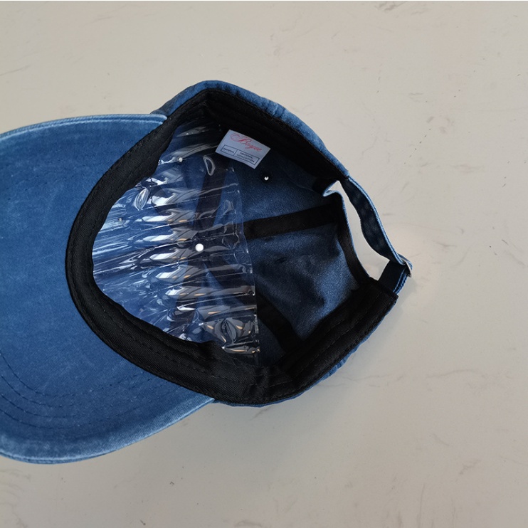 Mũ lưỡi trai thêu Los Angeles nam nữ vải bò denim nón kết đi học đi chơi thời trang đẹp rẻ phong cách học sinh sinh viên