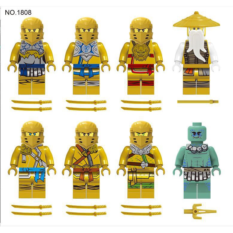 COMBO 8 Minifigures Nhân Vật Ninjago Giá Rẻ Mẫu Mới Ra NO.326 - Mini Ninja