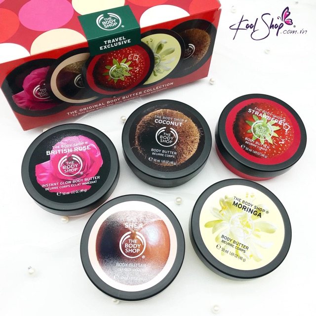 Mini 50ml 🌿 Bơ dưỡng thể The Body Shop siêu thơm & mịn🌿