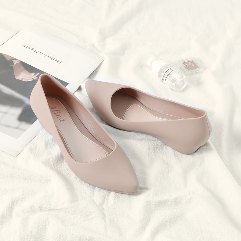 Giày Búp Bê Mũi Nhọn Thời Trang Thanh Lịch Dành Cho Nữ