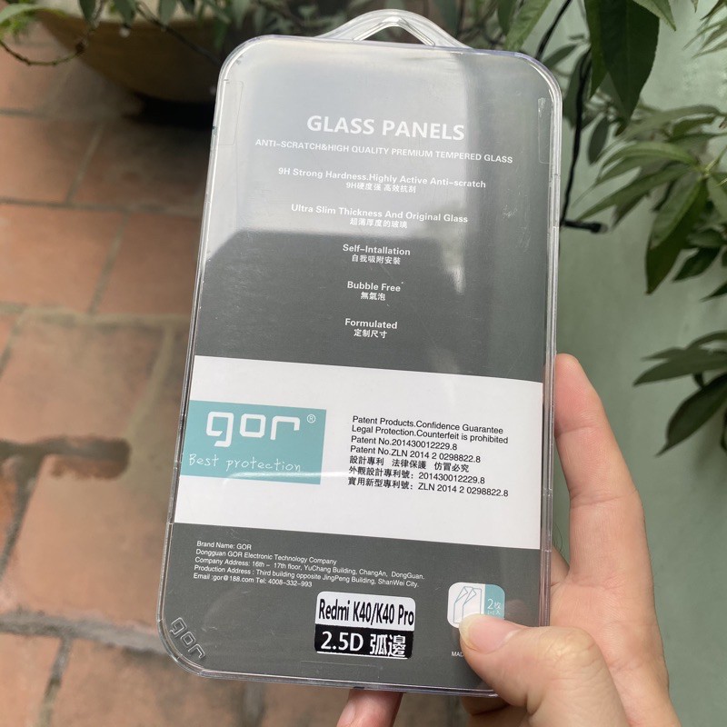 Bộ 2 Kính Cường lực Gor Xiaomi Redmi 10C K20 Pro ,K30 , k30 pro, k30 ultra, K40 K40 pro Poco F3 Note 11 4g 5g Note 10