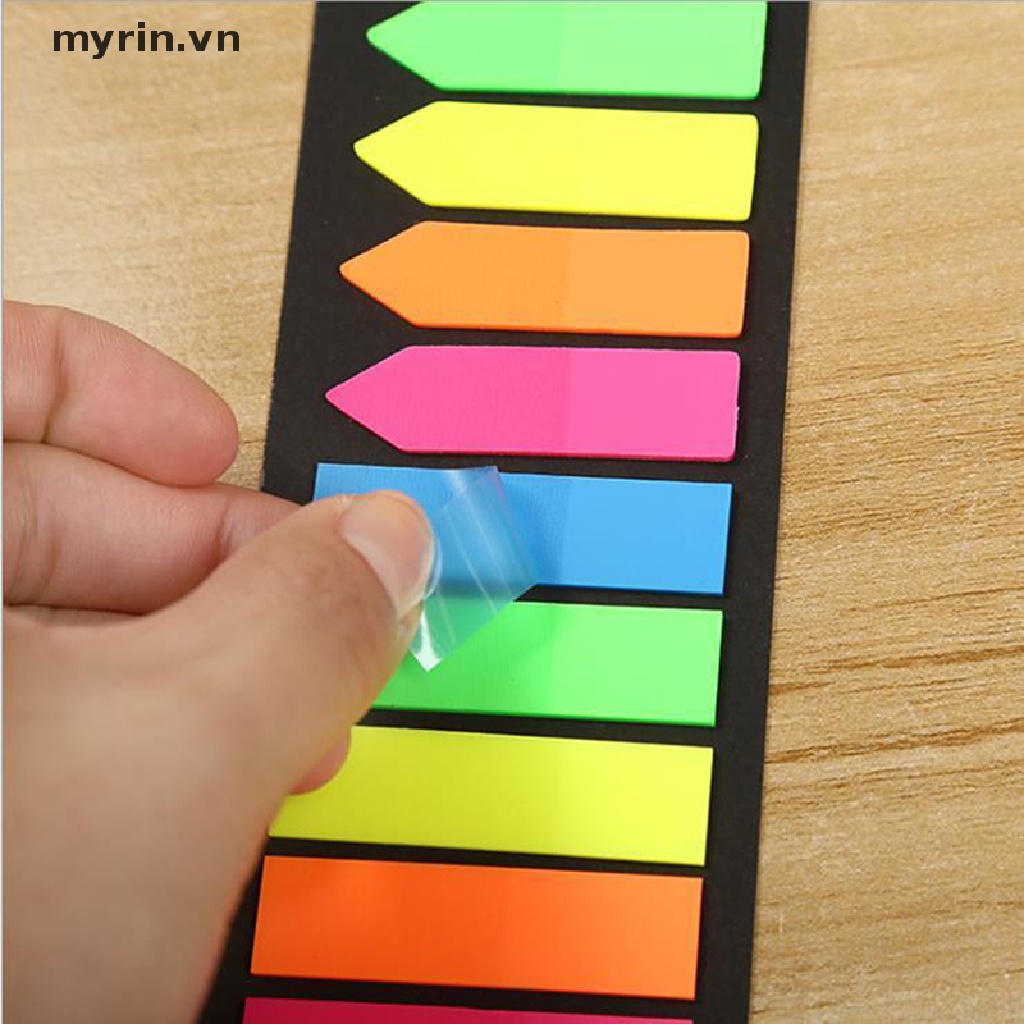 200 Miếng Dán Đánh Dấu Trang Sách Nhiều Màu Sắc