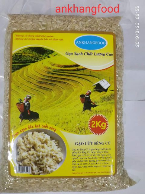 Gạo lứt séng cù giá 32k/1kg