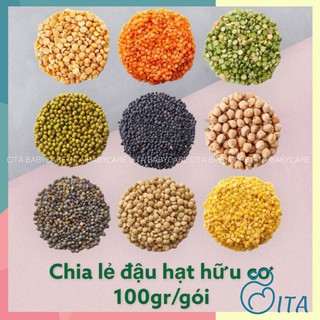 Chia lẻ Đậu - Hạt hữu cơ ăn dặm cho bé - 100gr - Date 2022