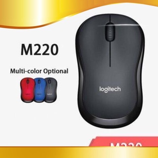 Chuột Máy Tính Không Dây Logitech M220 Nhỏ Gọn Thiết Kế Trẻ Trung Không Gây Tiếng Ồn