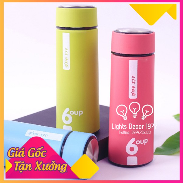 [HLSP71] Bình giữ nhiệt lõi thủy tinh 450ml ✨🌟[SIÊU SALE][SIÊU RẺ]✨🌟Bình nước giữ nhiệt siêu tiện