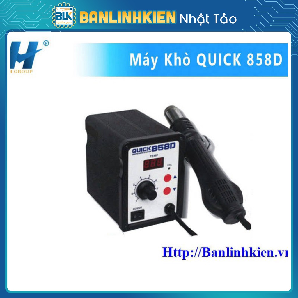 Máy Khò QUICK 858D - Bảo hành 6 tháng